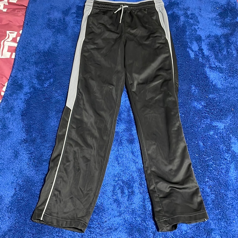 Black and grey joggers